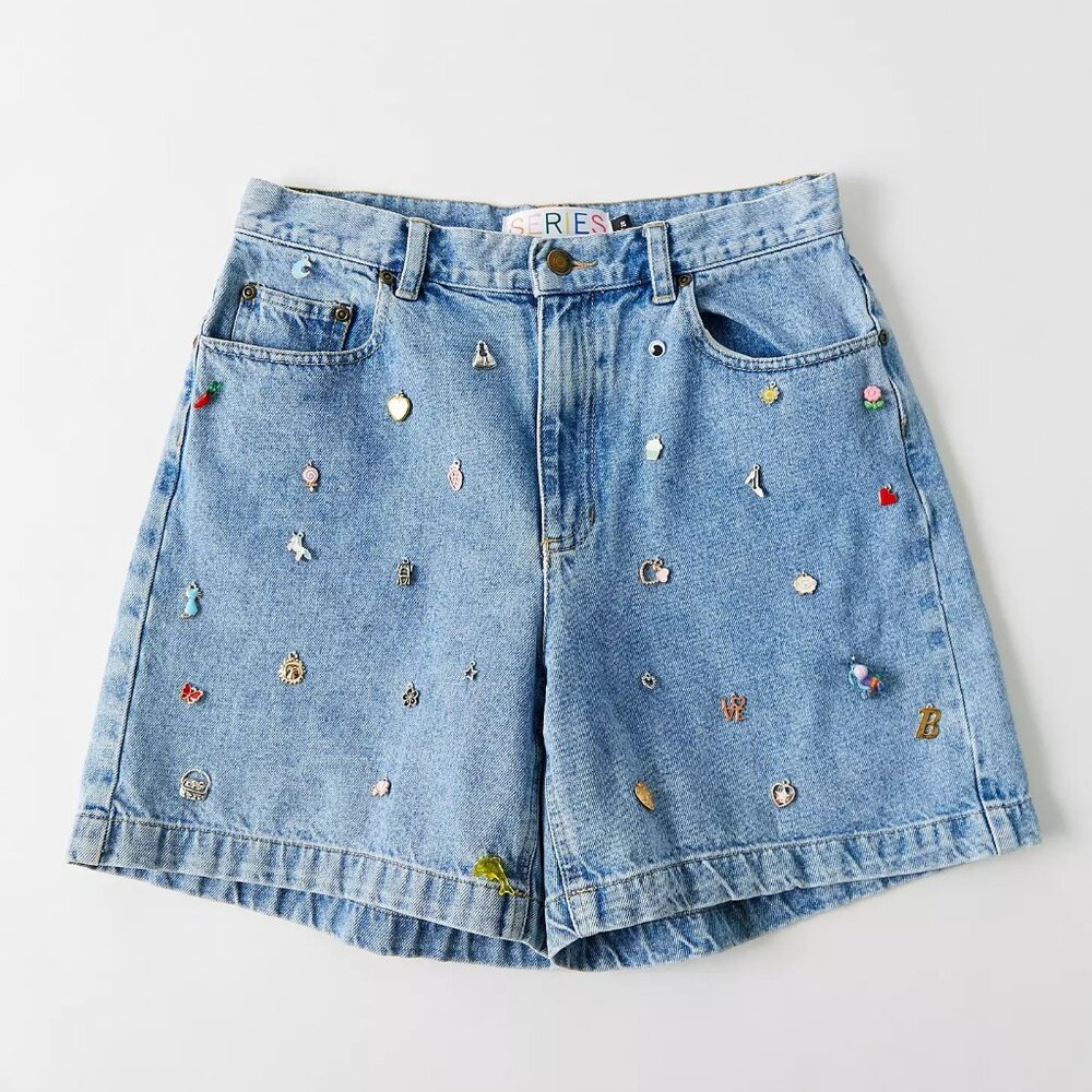 Urban Outfitters THE SERIES Junk Drawer Denim Shorts